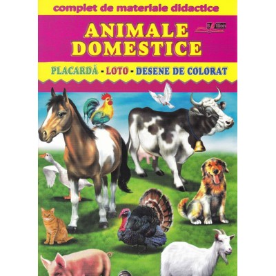 Animale domestice - Complet de materiale didactice